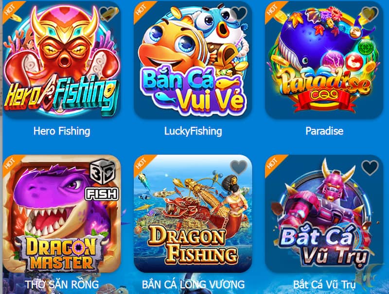 Bắn cá tại AE888 cung cấp nhiều tựa game thú vị với hình ảnh sắc nét, tỷ lệ thắng lớn