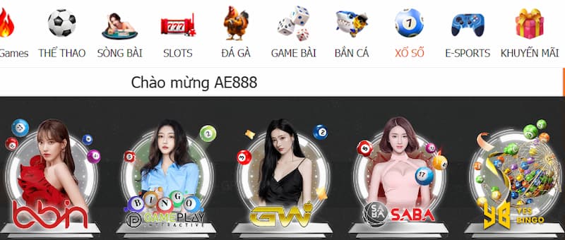 Xổ số AE888 - sân chơi xổ số uy tín, hấp dẫn