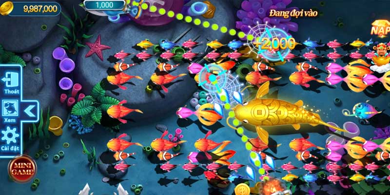Mô tả game bắn cá ăn xu thu hút người chơi
